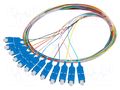 Optic fiber pigtail; SC/UPC; 2m; Optical fiber: 9/125um; LSZH LANBERG FP-SCUPSE21-1202MC