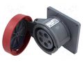 Connector: AC supply 3-phase; socket; female; 415V; IP&S; IP67 AMPHENOL 2CMA101302R1000