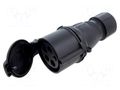 Connector: AC supply 3-phase; IP&S; 32A; 415V; plug; female; PIN: 5 AMPHENOL 2CMA103592R1000