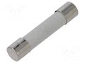Fuse: fuse; 0.125A; 660VAC; ultra rapid; ceramic,cylindrical SCHURTER 7022.0760
