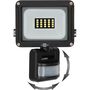 LED Spotlight JARO 1060 P (LED Floodlight for wall mounting for outdoor IP65, 10W, 1150lm, 6500K, with motion detector) 1171250142 4007123684953