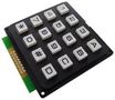 KEYPAD, 4X4 ARRAY, 0.02A, 24VDC, PLASTIC MCAK1604NBWB