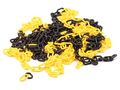 YELLOW/BLACK CHAIN - 10 m 1185-10 5411257005581