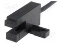 Sensor: photoelectric; Range: 5mm; NPN; DARK-ON,LIGHT-ON; 1m OMRON EE-SX672-WR