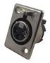SOCKET, XLR, PANEL, 3POLE 702-0300