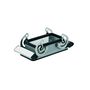 Housing (industry plug-in connectors), Bulkhead housing, Side-locking clamp on lower side, Side-locking clamp not replaceable, Size: 4, IP65 (in plugg Weidmuller 1205000000 04008190872960