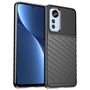 Thunder Case case for Xiaomi 12 Lite silicone armor case black, Hurtel 5907769349805
