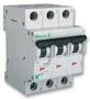 MINIATURE CKT BREAKER, 3P, 6A, 415VAC FAZ-D6/3