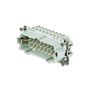 Contact insert (industry plug-in connectors), Pin, 500 V, 16 A, Number of poles: 16, Screw connection, Size: 6 Weidmuller 1207500000 04008190154790