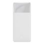 Baseus Bipow fast charging power bank 20000mAh 15W white (Overseas Edition) + USB-A - Micro USB cable 0.25m white (PPBD050102), Baseus 6932172618223 6932172618223