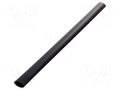 Heat shrink sleeve; 40mm; black; Diam.after shrinking: 12mm HELLERMANNTYTON HA40-40/12-BK