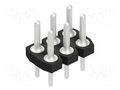 Connector: pin strips; pin header; male; PIN: 6; THT; 1.5A; 60V; 2x3 FISCHER ELEKTRONIK MKLP.240.6.Z