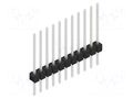 Connector: pin strips; pin header; male; PIN: 11; SL 1; 3A; 250V FISCHER ELEKTRONIK SL1.154.11.Z