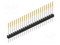 Connector: pin strips; pin header; male; PIN: 23; THT; 3A; 250V; SL 1 FISCHER ELEKTRONIK SL1.154.23.S