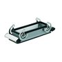 Housing (industry plug-in connectors), Bulkhead housing, Side-locking clamp on lower side, Side-locking clamp not replaceable, Size: 8, IP65 (in plugg Weidmuller 1212400000 04008190083939