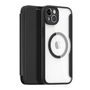 Dux Ducis Skin X Pro Case iPhone 14 Plus Magnetic MagSafe Flip Case Black, Dux Ducis 6934913033593