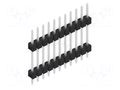 Connector: pin strips; pin header; male; PIN: 11; 3A; 250V; THT; 1x11 FISCHER ELEKTRONIK SL5.147.11.Z