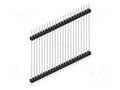 Connector: pin strips; pin header; male; PIN: 23; THT; 3A; 250V; SL 5 FISCHER ELEKTRONIK SL5.415.23.Z