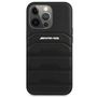 AMG AMHCP14XGSEBK iPhone 14 Pro Max 6,7 &quot;black / black hardcase Leather Debossed Lines, Mercedes 3666339071417 3666339071417