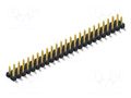 Connector: pin strips; pin header; male; PIN: 48; 3A; 250V; SMT; 2x24 FISCHER ELEKTRONIK SLLP6SMD03848SPS