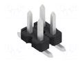 Connector: pin strips; pin header; male; PIN: 4; SMT; 3A; 250V; 2x2 FISCHER ELEKTRONIK SLLP6SMD0384Z
