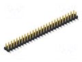 Connector: pin strips; pin header; male; PIN: 52; SMT; 3A; 250V; 2x26 FISCHER ELEKTRONIK SLLP6SMD03852SPS