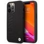 Etui BMW BMHMP14XSLLBK iPhone 14 Pro Max 6,7" czarny/black hardcase Signature Logo Imprint Magsafe, BMW 3666339072216 3666339072216