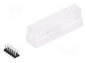 Connector: pin strips; pin header; male; PIN: 12; 3A; 250V; SMT; 2x6 FISCHER ELEKTRONIK SLLP6SMD05112ZSM