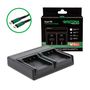  PATONA Premium Dual PD Performance charger for Sanyo DB-L40A incl. USB-C input/output, PATONA 121641 4055655243094