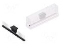 Connector: pin strips; pin header; male; PIN: 19; SMT; 3A; 100V; 2mm FISCHER ELEKTRONIK SLY7SMD062.19.ZBSM