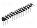 Connector: pin strips; pin header; male; PIN: 13; THT; 3A; 250V; SL 3 FISCHER ELEKTRONIK SL3.053.13.Z