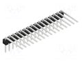 Connector: pin strips; pin header; male; PIN: 16; THT; 3A; 250V; SL 3 FISCHER ELEKTRONIK SL3.131.16.Z