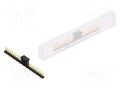 Connector: pin strips; pin header; male; PIN: 23; 3A; 250V; SMT; 1x23 FISCHER ELEKTRONIK SLLP5SMD05123.SBSM