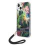 Guess GUOHCP14MHFLSB iPhone 14 Plus 6.7 &quot;blue / blue hardcase Flower Strap, Guess 3666339093969 3666339093969