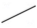 Connector: pin strips; pin header; male; PIN: 43; 3A; 100V; THT; 2mm FISCHER ELEKTRONIK SLY1.081.43.Z