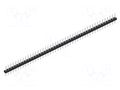 Connector: pin strips; pin header; male; PIN: 45; 3A; 100V; THT; 2mm FISCHER ELEKTRONIK SLY1.081.45.Z
