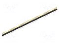 Connector: pin strips; pin header; male; PIN: 50; 3A; 100V; THT; 2mm FISCHER ELEKTRONIK SLY1.081.50.S