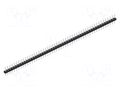 Connector: pin strips; pin header; male; PIN: 50; 3A; 100V; THT; 2mm FISCHER ELEKTRONIK SLY1.081.50.Z