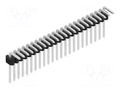 Connector: pin strips; pin header; male; PIN: 23; 1.5A; 125V; THT FISCHER ELEKTRONIK SLVW1.KA.055.23.Z