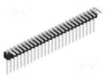 Connector: pin strips; pin header; male; PIN: 26; 1.5A; 125V; THT FISCHER ELEKTRONIK SLVW1.KA.055.26.Z