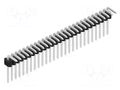 Connector: pin strips; pin header; male; PIN: 27; 1.5A; 125V; THT FISCHER ELEKTRONIK SLVW1.KA.055.27.Z