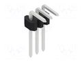 Connector: pin strips; pin header; male; PIN: 3; 1.5A; 125V; THT FISCHER ELEKTRONIK SLVW1.KA.055.3.Z