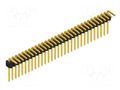 Connector: pin strips; pin header; male; PIN: 31; 1.5A; 125V; THT FISCHER ELEKTRONIK SLVW1.KA.055.31.G