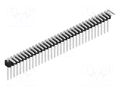 Connector: pin strips; pin header; male; PIN: 33; 1.5A; 125V; THT FISCHER ELEKTRONIK SLVW1.KA.055.33.Z