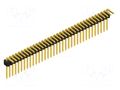 Connector: pin strips; pin header; male; PIN: 35; 1.5A; 125V; THT FISCHER ELEKTRONIK SLVW1.KA.055.35.G