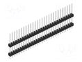 Connector: pin strips; pin header; male; PIN: 28; THT; 3A; 250V; 1x28 FISCHER ELEKTRONIK SL13.122.28.Z