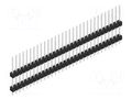 Connector: pin strips; pin header; male; PIN: 31; THT; 3A; 250V; 1x31 FISCHER ELEKTRONIK SL13.122.31.Z