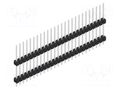 Connector: pin strips; pin header; male; PIN: 26; THT; 3A; 250V; 1x26 FISCHER ELEKTRONIK SL13.147.26.Z