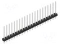 Connector: pin strips; pin header; male; PIN: 21; THT; 3A; 250V; 1x21 FISCHER ELEKTRONIK SLLP1.164.21.Z