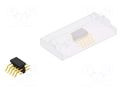 Connector: pin strips; pin header; male; PIN: 10; 3A; 100V; SMT; 2mm FISCHER ELEKTRONIK SLY10SMD04010.GBSM